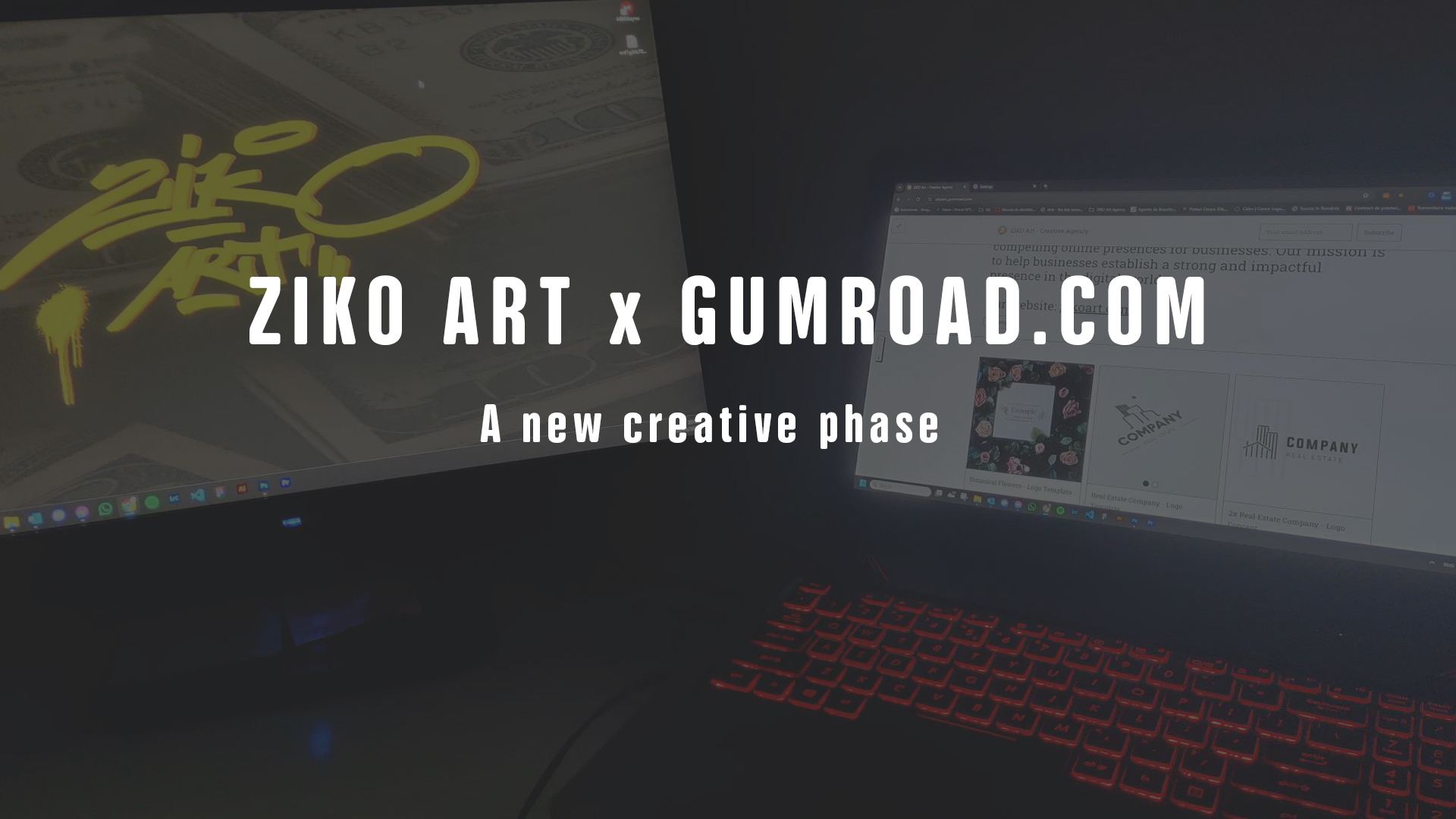 ZIKO Art & Gumroad: A new creative phase