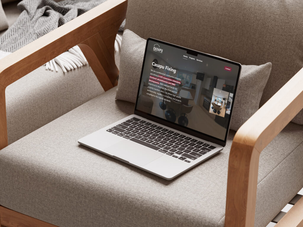 Casapu Fixing — Website & Brand Identity